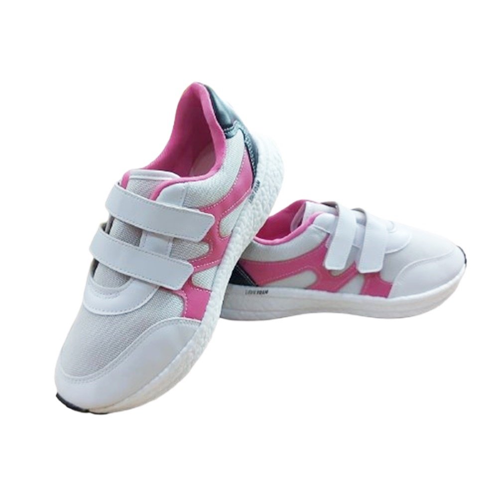 Molekinha Tenis Nylon Light Foam Branco Branco 4