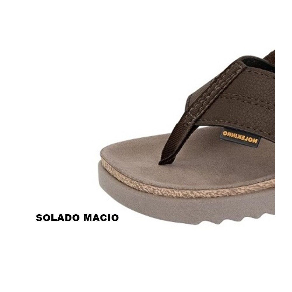 Molekinho Sandalia Napa Vermont Cafe Marrom 3