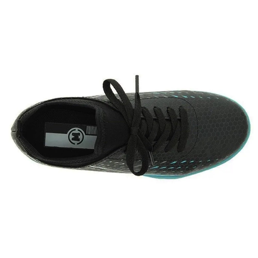 Molekinho Chuteira Futsal Lycra Neoplex Preto Preto 4