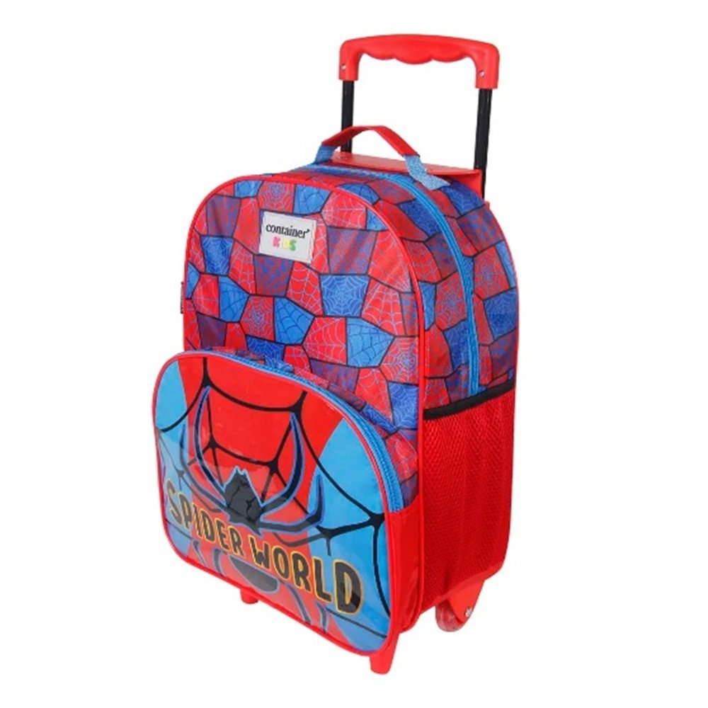 Dermiwil Mochila de Rodinhas Spider World Vermelho Vermelho 2
