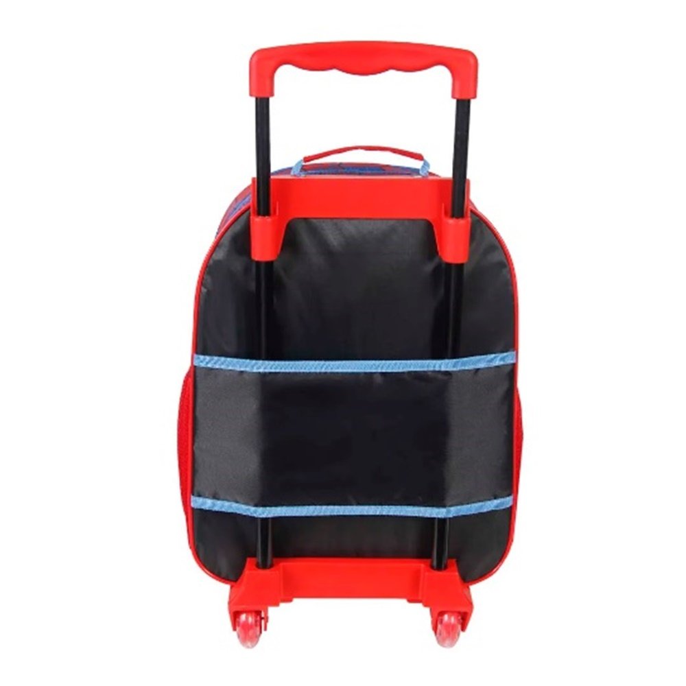 Dermiwil Mochila de Rodinhas Spider World Vermelho Vermelho 3
