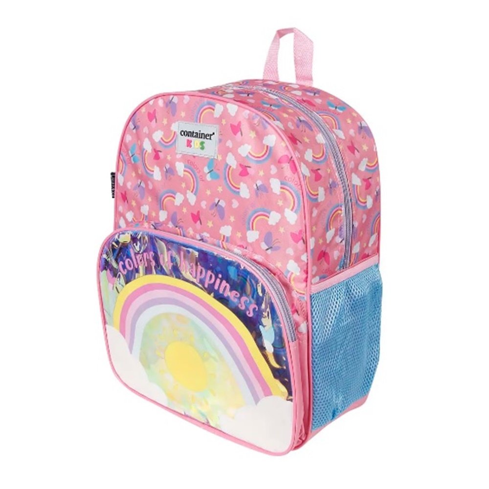 Dermiwil Mochila de Costas Arco Iris Colors Rosa Rosa 4