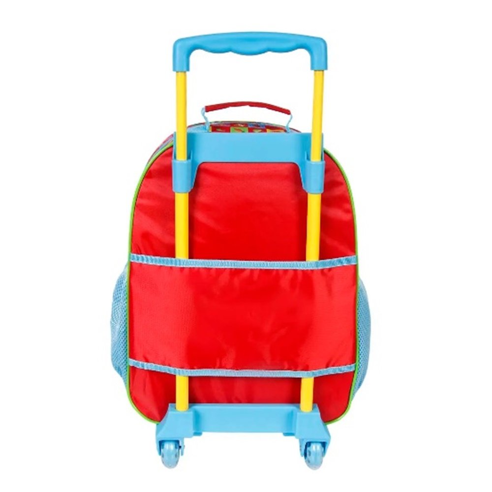 Dermiwil Mochila de Rodinhas Jose Comilao Colorido Multicores 2