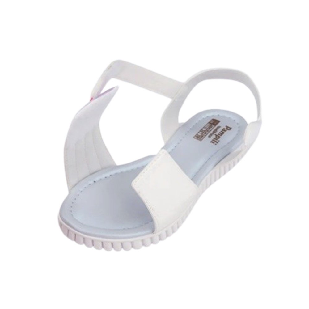 Pampili Sandalia Candy Coracao Branco Branco 4