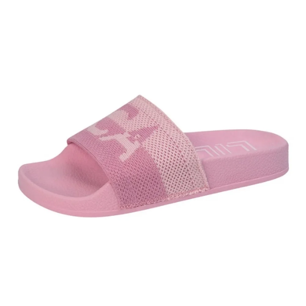 Lilica Chinelo Slide Knit Rosa Rosa 2