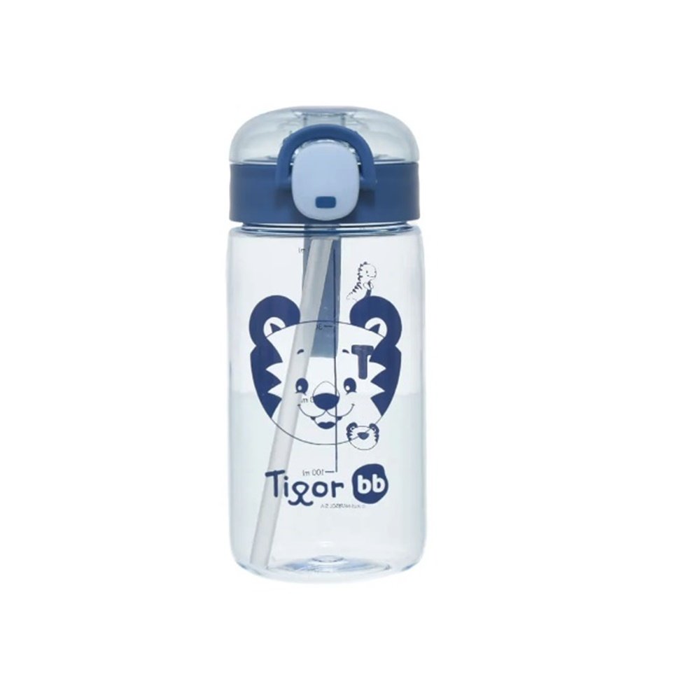 Tigor Garrafa com Canudo 460 ML +12m Azul 2