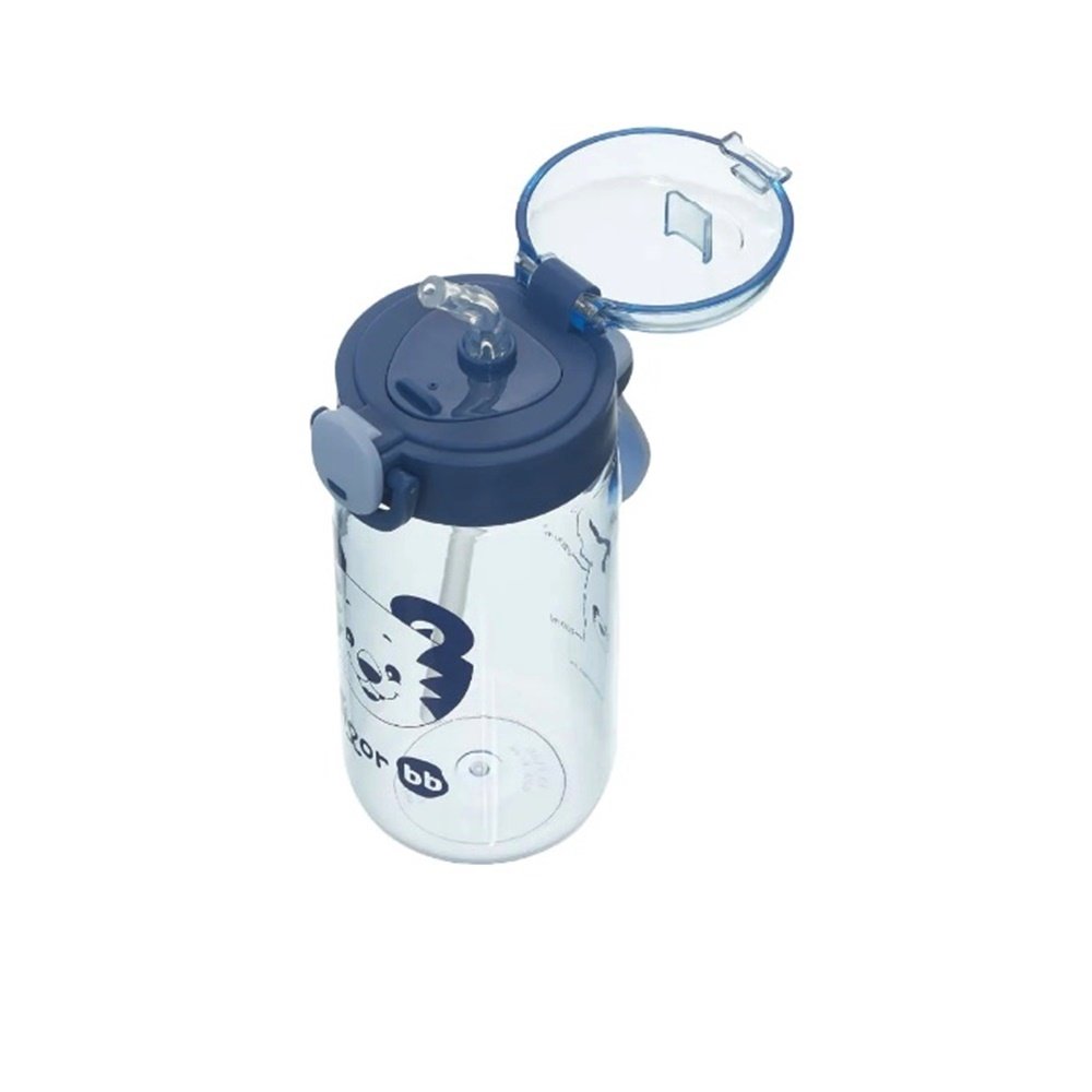 Tigor Garrafa com Canudo 460 ML +12m Azul 4