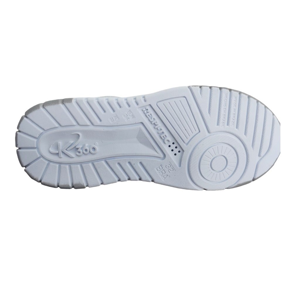 Kidy Tenis K360 Estilo Branco Branco 4