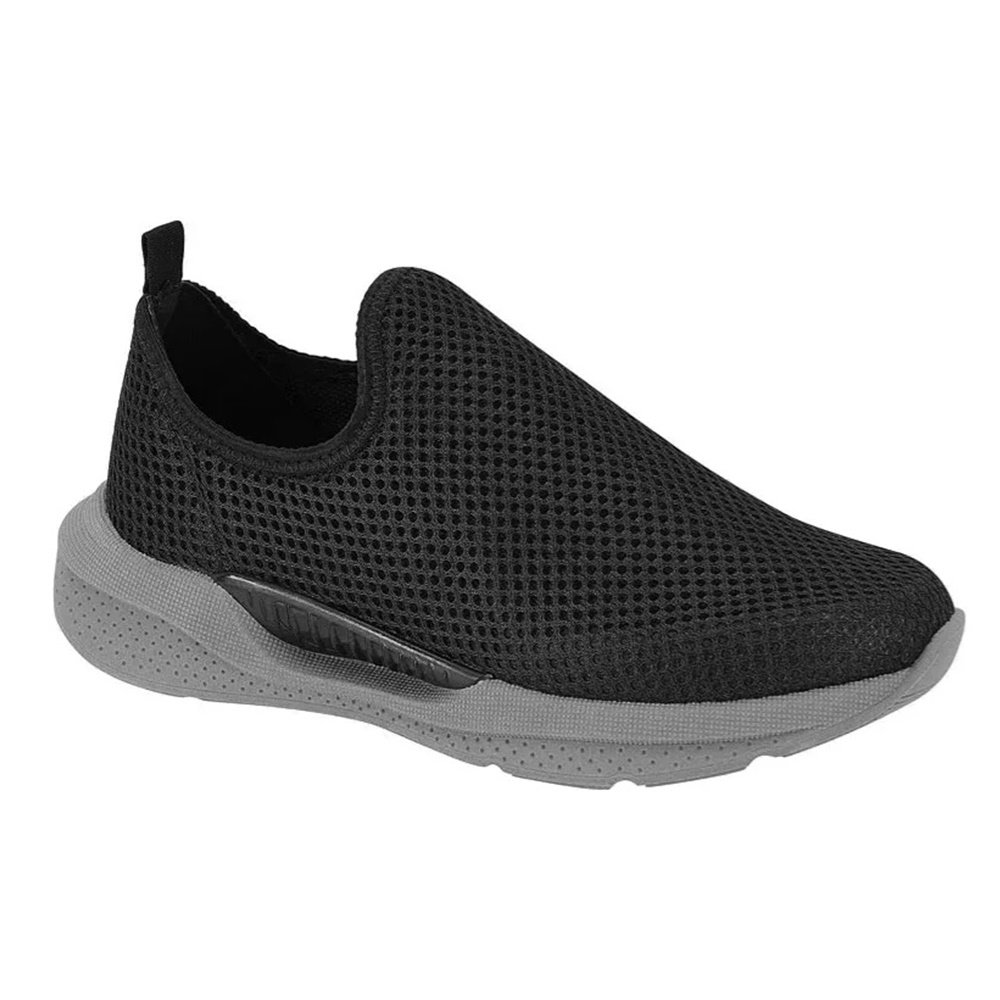 Molekinho Tenis Calce Facil Nylon Free Preto