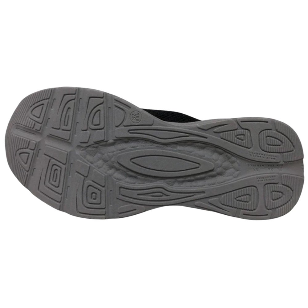 Molekinho Tenis Calce Facil Nylon Free Preto Preto 4
