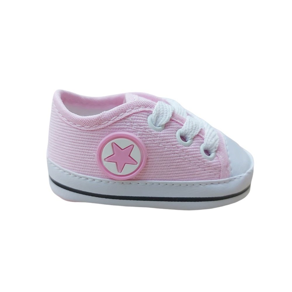 Estrelinha Baby Tenis Star Baby Rosa