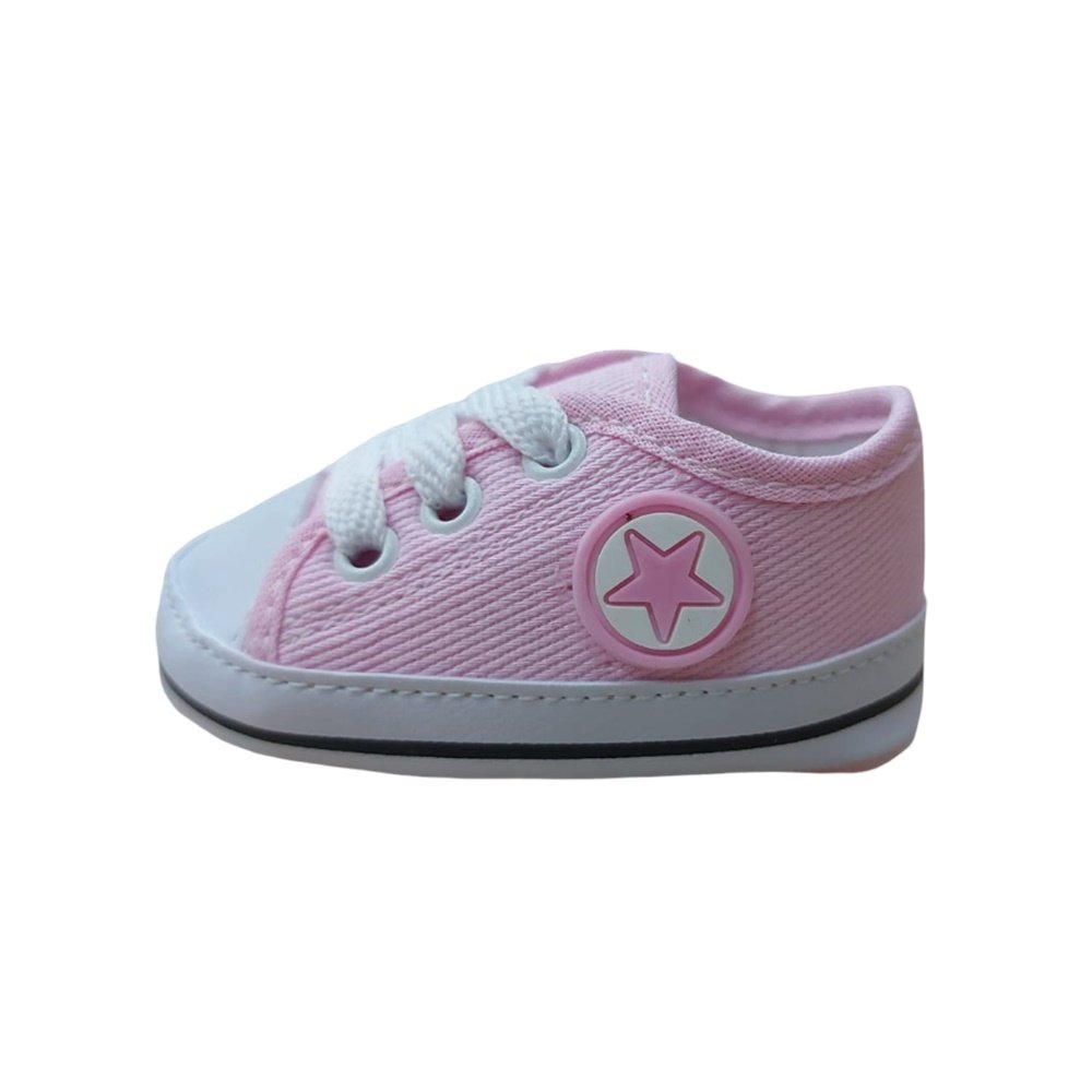 Estrelinha Baby Tenis Star Baby Rosa Rosa 4