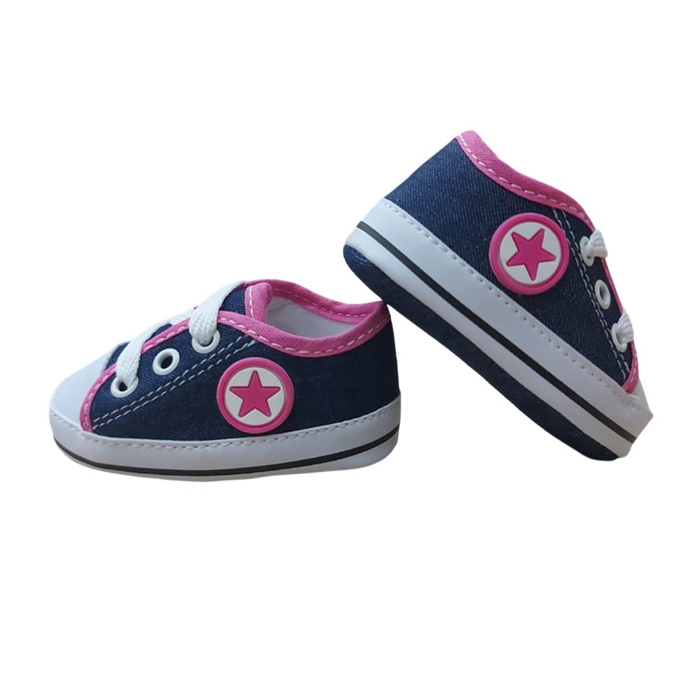 Estrelinha Baby Tenis Star Baby Jeans Jeans 3