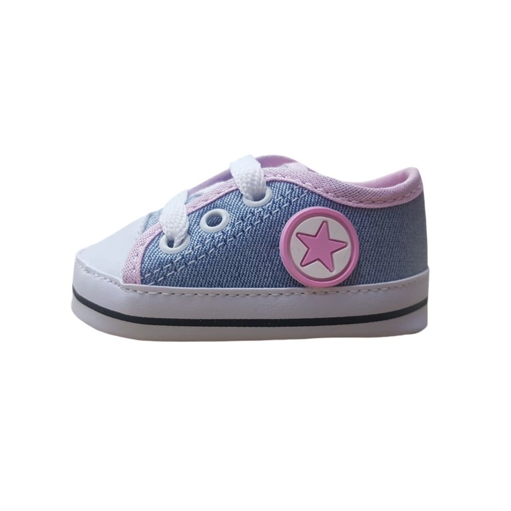 Estrelinha Baby Tenis Star Baby Jeans Claro Jeans 2