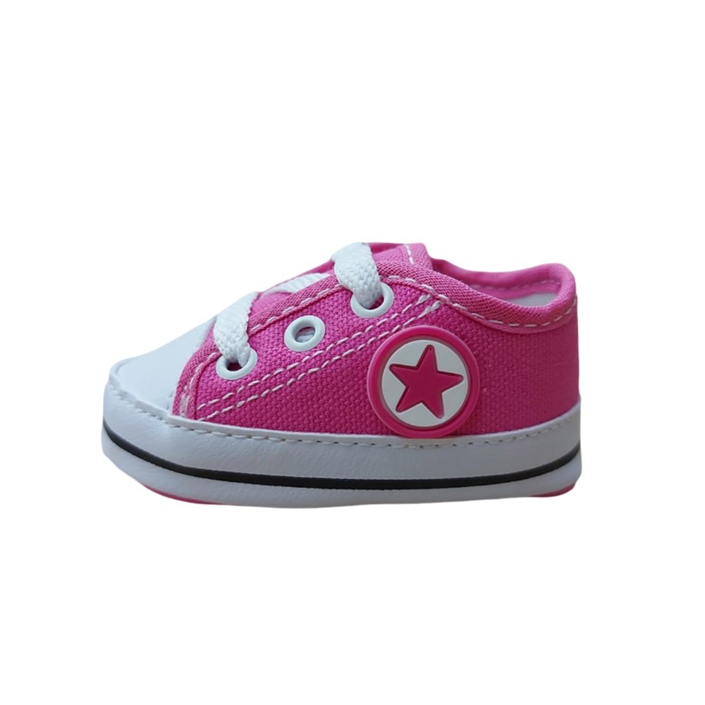 Estrelinha Baby Tenis Star Baby Pink Rosa 3