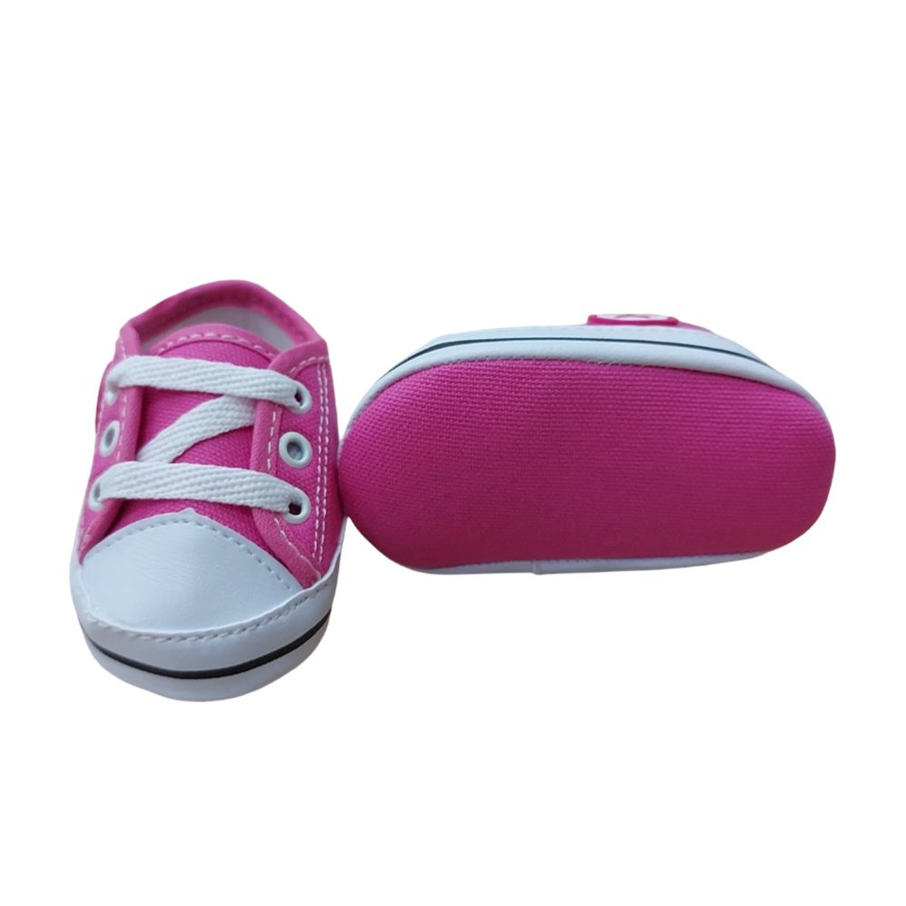 Estrelinha Baby Tenis Star Baby Pink Rosa 4