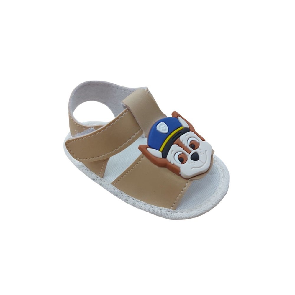 Estrelinha Baby Sandalia Baby Patrulha Canina Bege