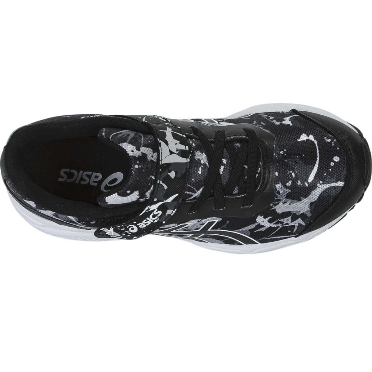 Tênis Infantil Menino Casual Dia a Dia Escola Passeio Jogging Conforto Asics Fantasy 4 Preto 5