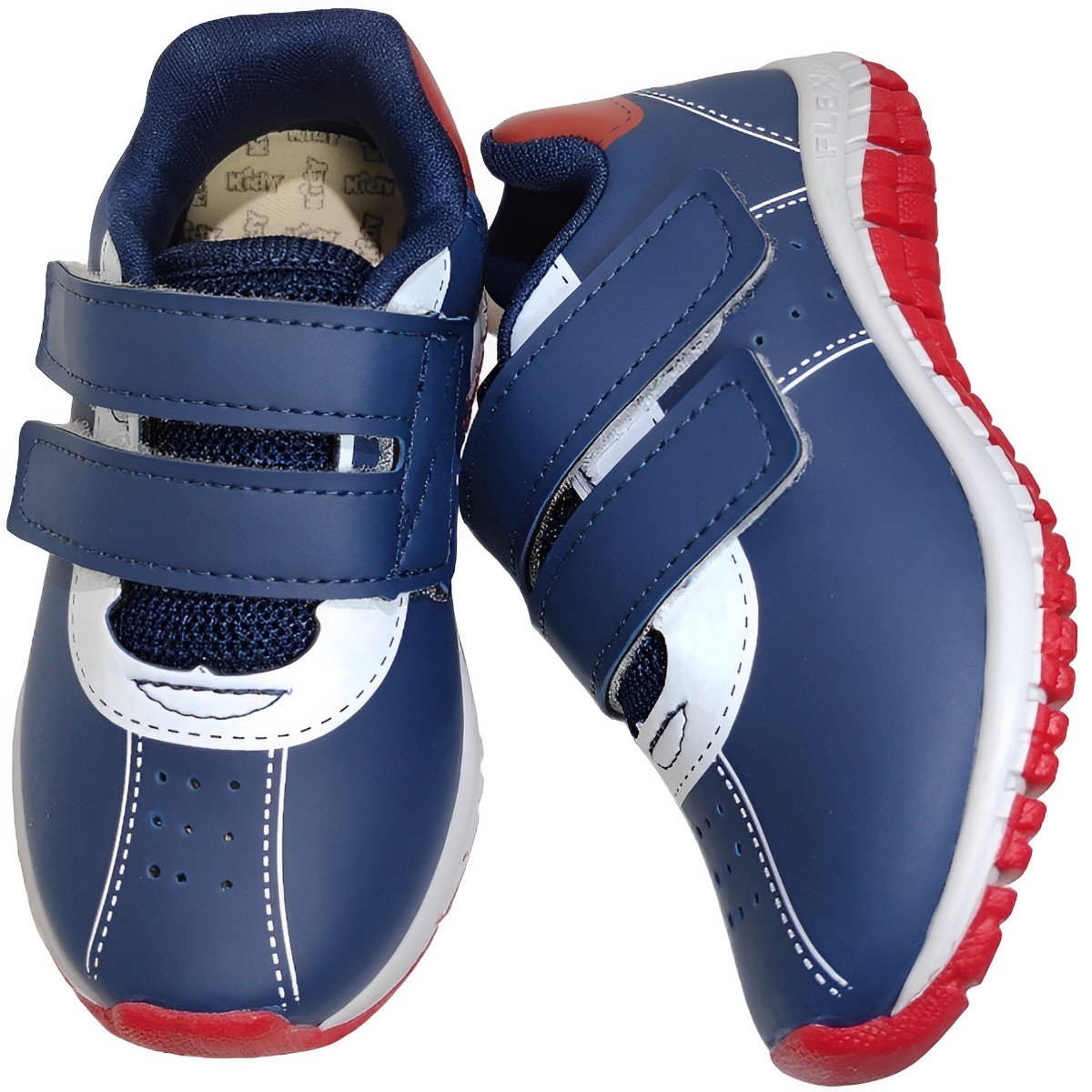 Tênis Infantil Menino Jogging Dia a Dia Escola Conforto Kidy 164-0310 Azul 5