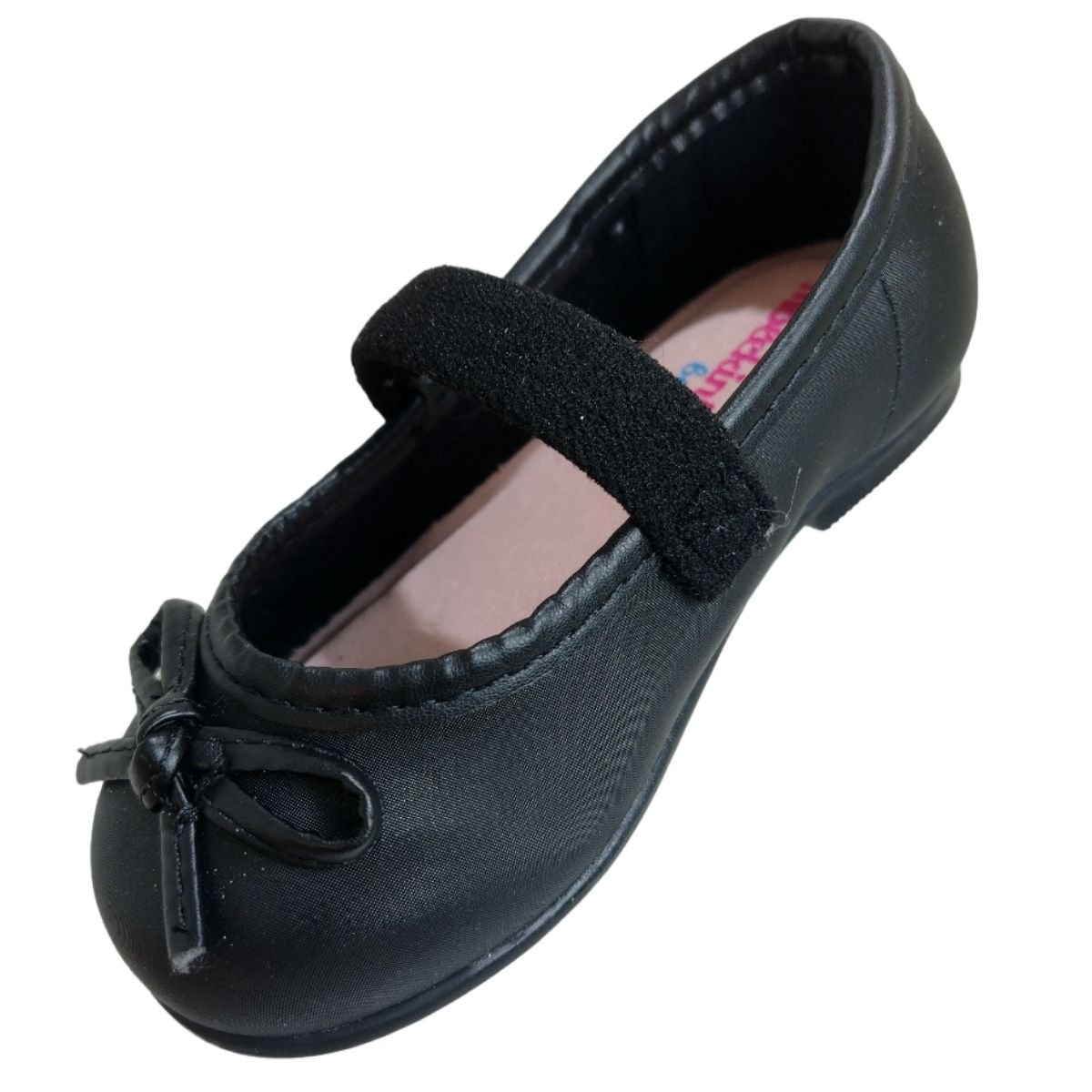 Sapatilha Casual Infantil Menina Laço Molekinha 2106.1044 Preto 5