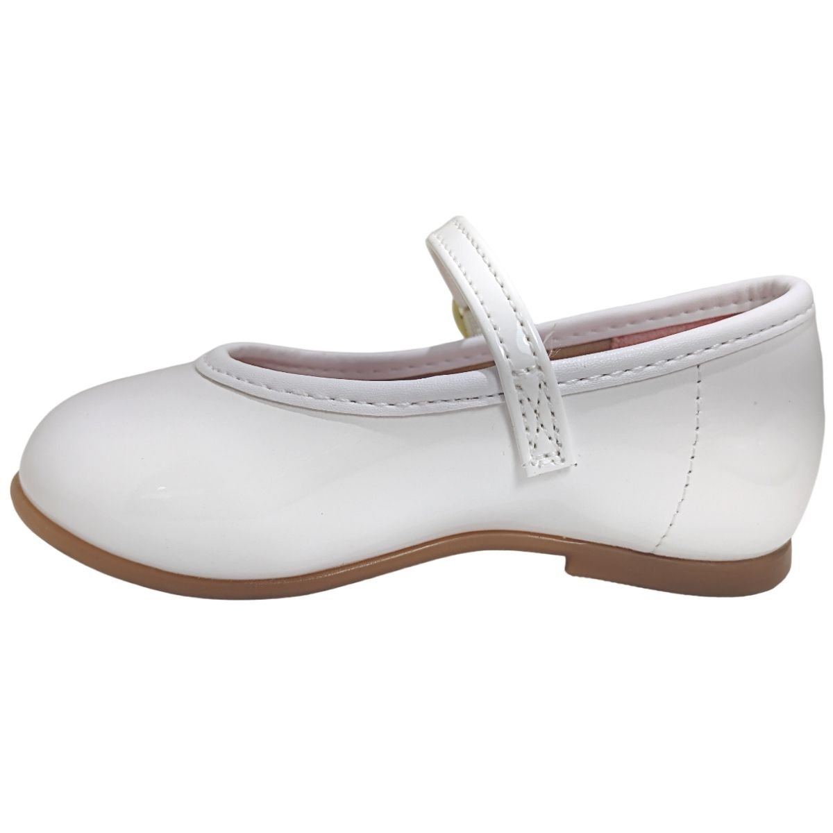 Sapatilha Infantil Casual Menina Dia a Dia Molekinha 2106.1041 Branco 2