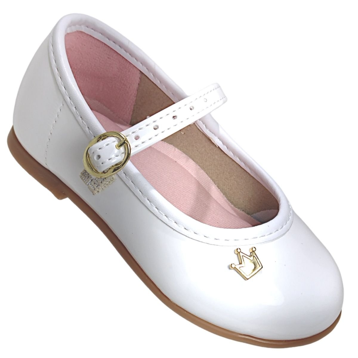 Sapatilha Infantil Casual Menina Dia a Dia Molekinha 2106.1041 Branco 4