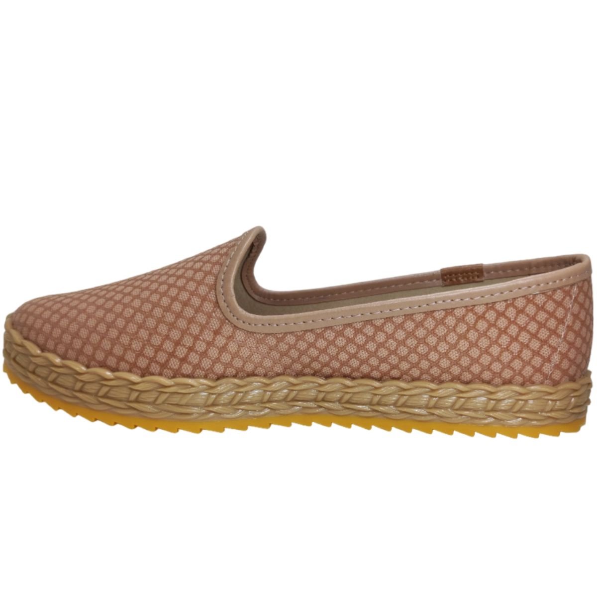 Sapato Feminino Casual Alpargatas Calce Fácil Moleca 5696.304 Bege 2