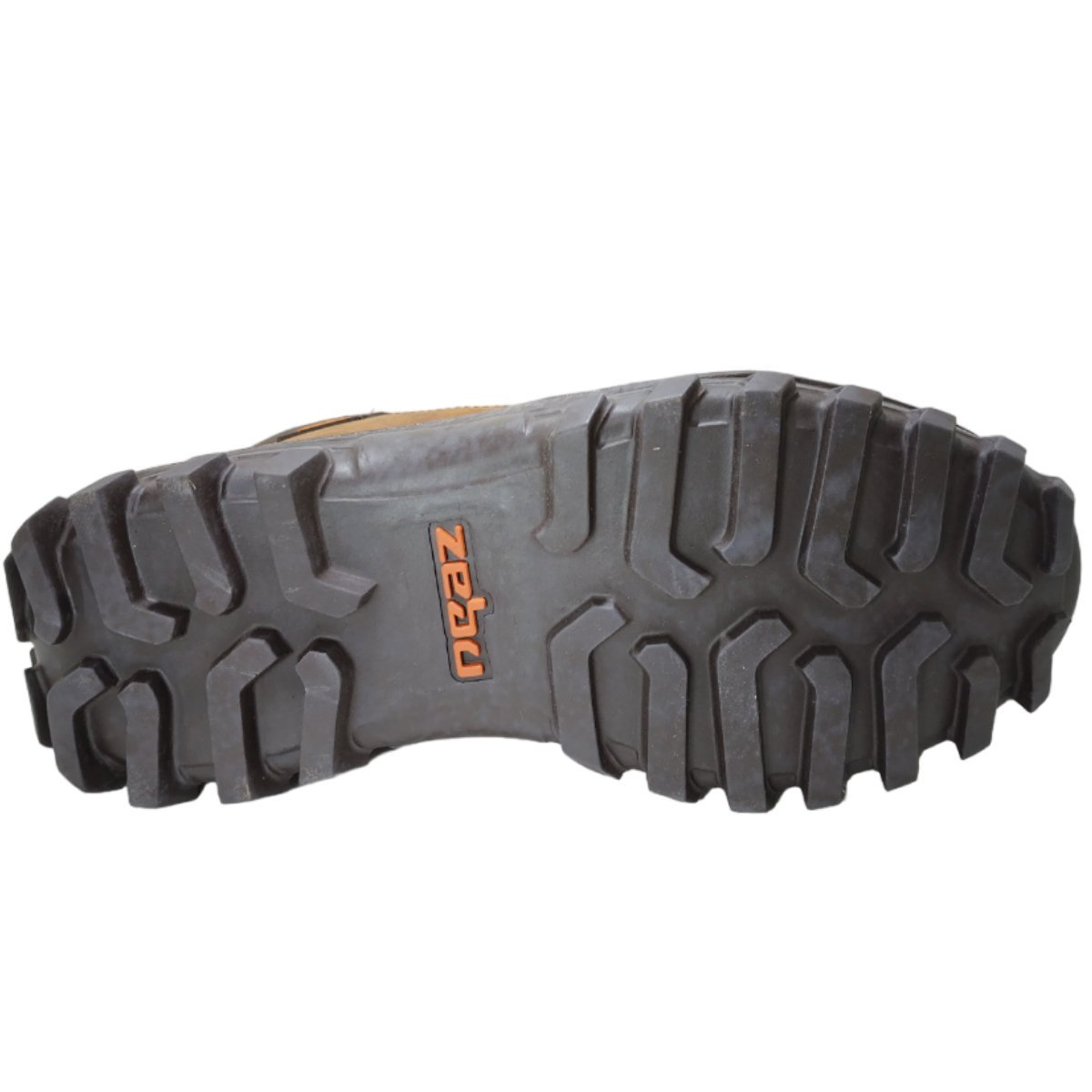 Coturno Masculino Adventure Dia a Dia Passeio Trabalho Trilha em Couro Solado Tratorado Conforto Zebu 65030 Caramelo 5