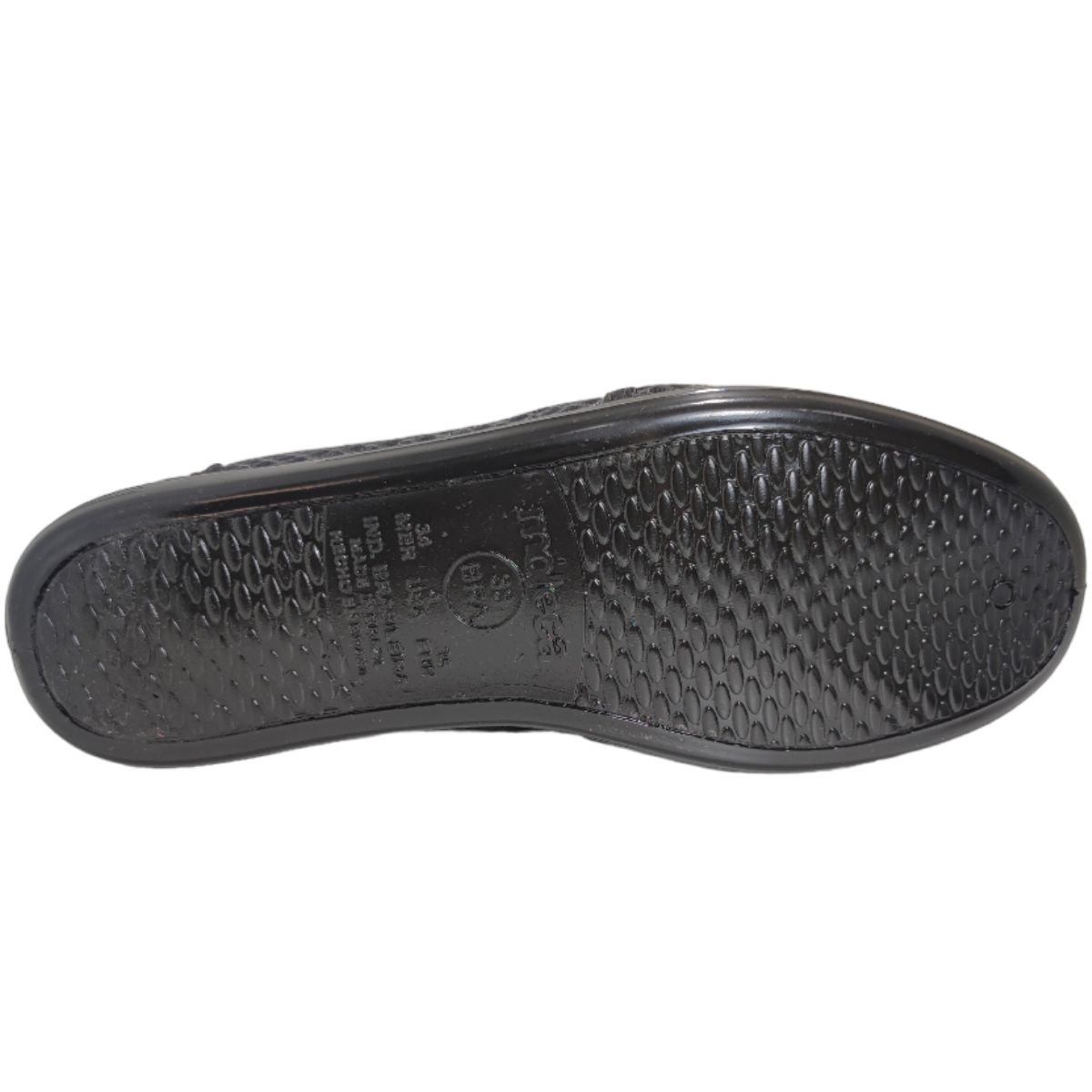 Sapato Feminino Alpargatas Básica Casual Dia a Dia Ultra Conforto Calce Fácil Moleca 520.59 Preto 6