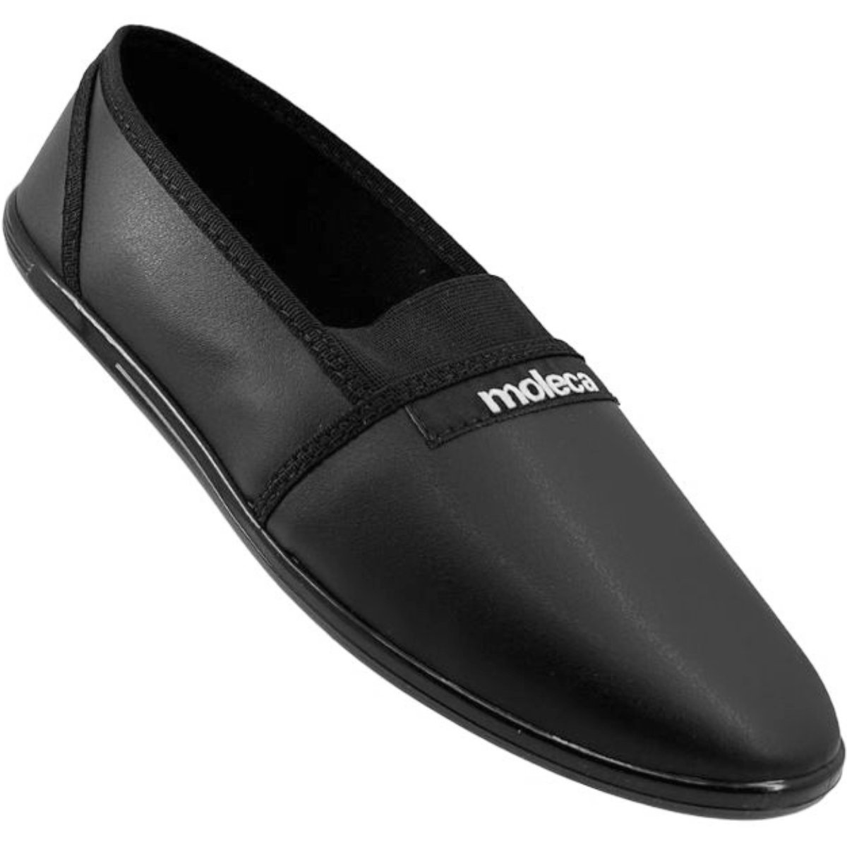 Sapato Feminino Alpargatas Básica Casual Dia a Dia Ultra Conforto Calce Fácil Moleca 520.59 Preto 3
