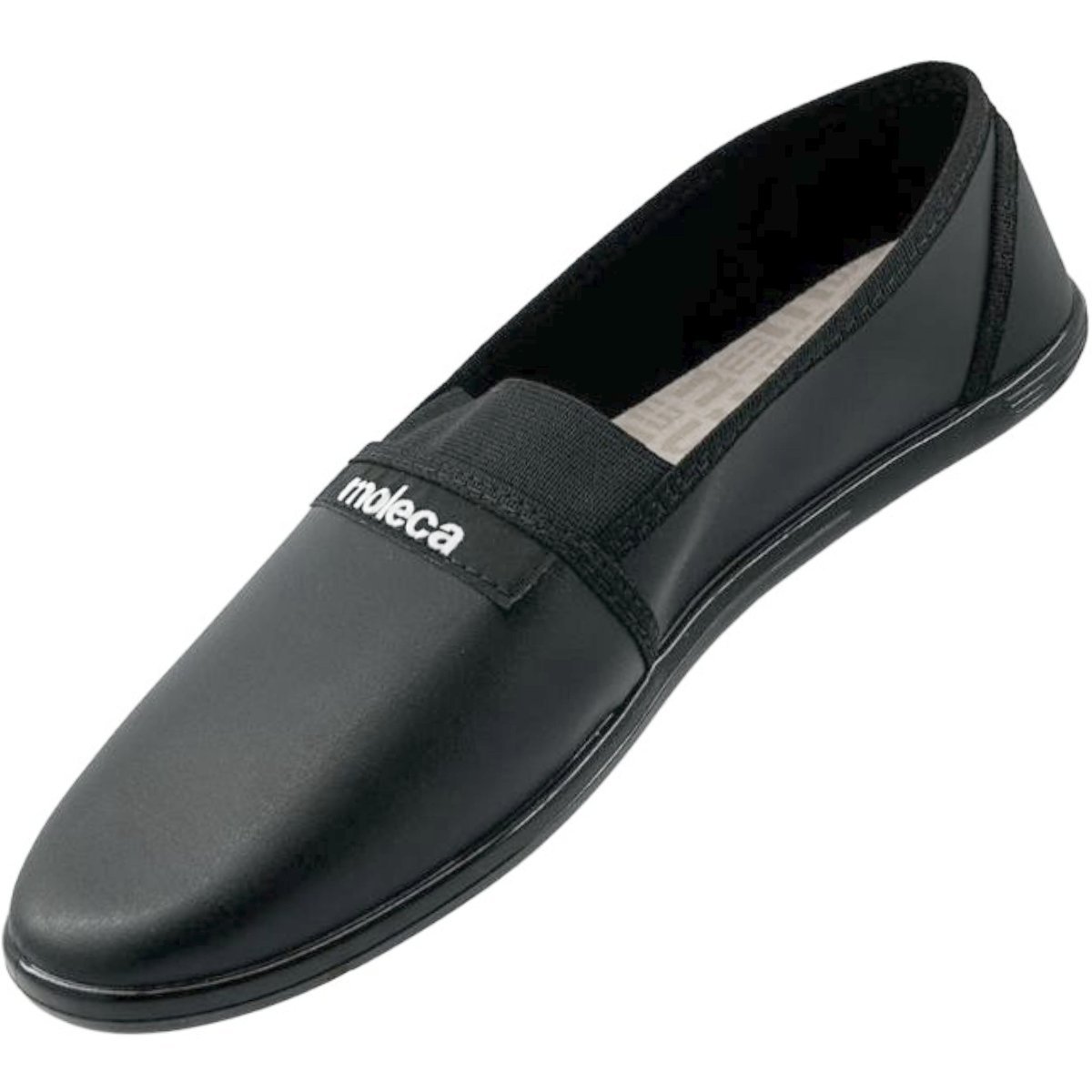 Sapato Feminino Alpargatas Básica Casual Dia a Dia Ultra Conforto Calce Fácil Moleca 520.59 Preto 4