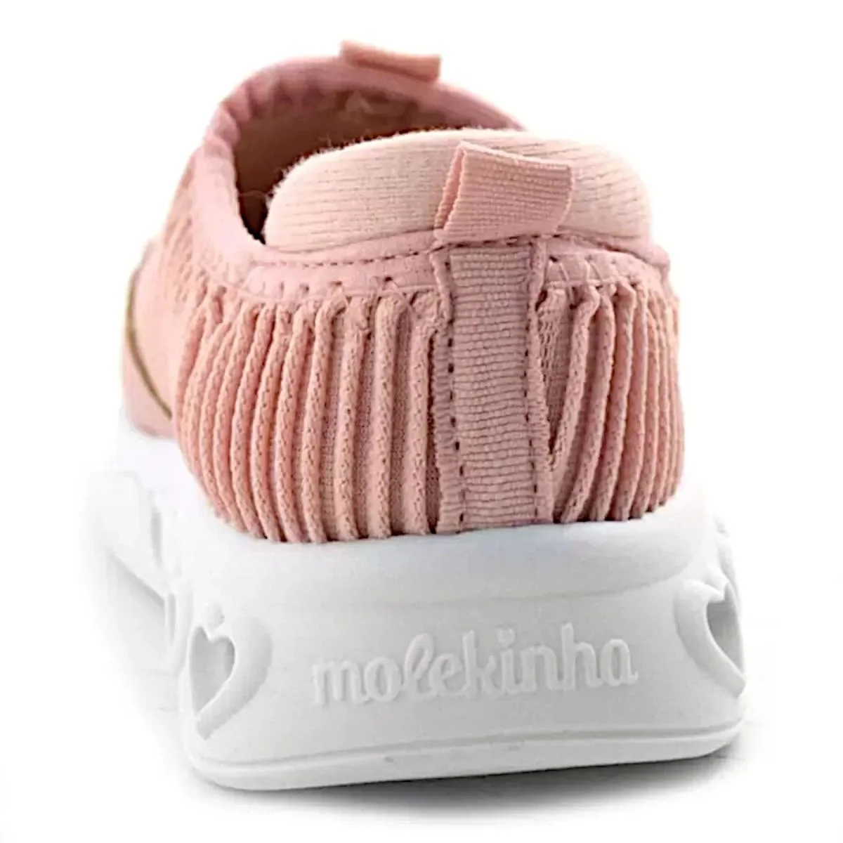 Tênis Infantil Menina Luz Led Casual Dia a Dia Molekinha 2720.109 Rosa 4