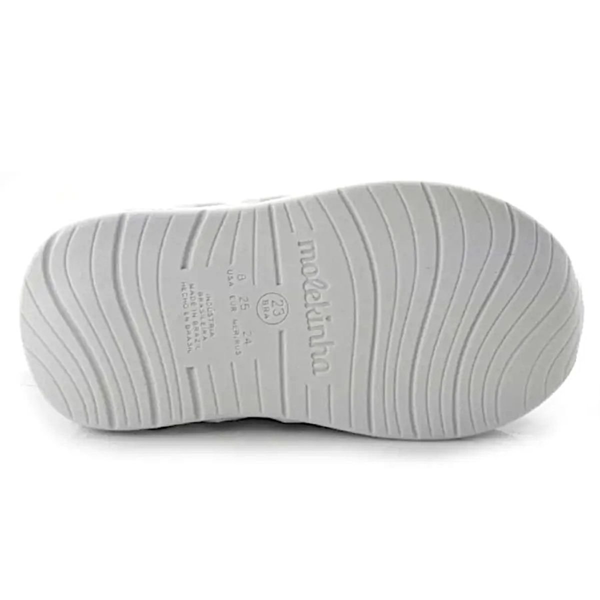 Tênis Infantil Menina Luz Led Casual Dia a Dia Molekinha 2720.109 Rosa 6