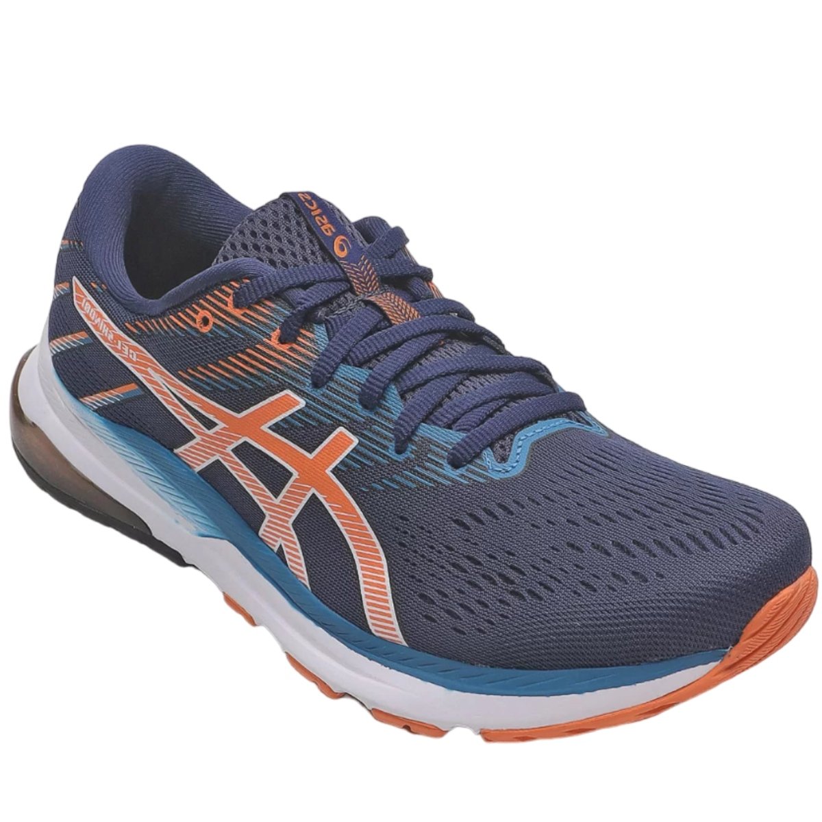 Tênis Masculino Running Corrida Caminhada Esportivo Asics Gel-Shinobi Azul 3