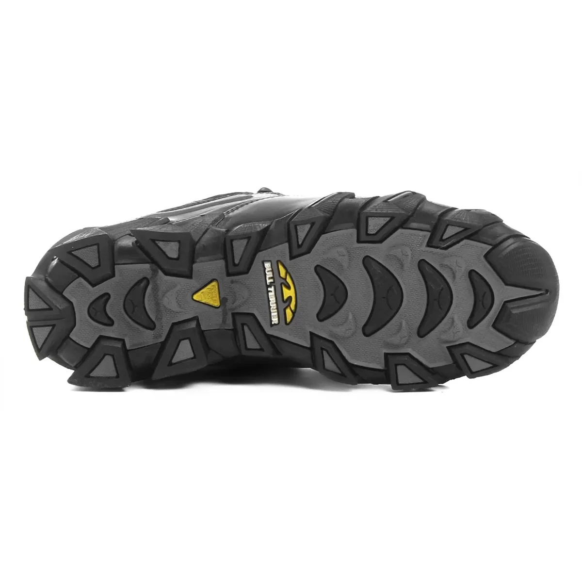 Coturno Masculino Adventure em Couro Trilha Dia a Dia Trabalho Bull Terrier Axis Preto 4