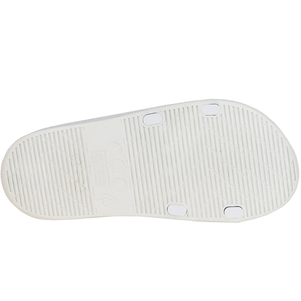 Chinelo Masculino Slide Gaspea Casual Dia a Dia Passeio Praia Conforto Rider 11578 Branco 5