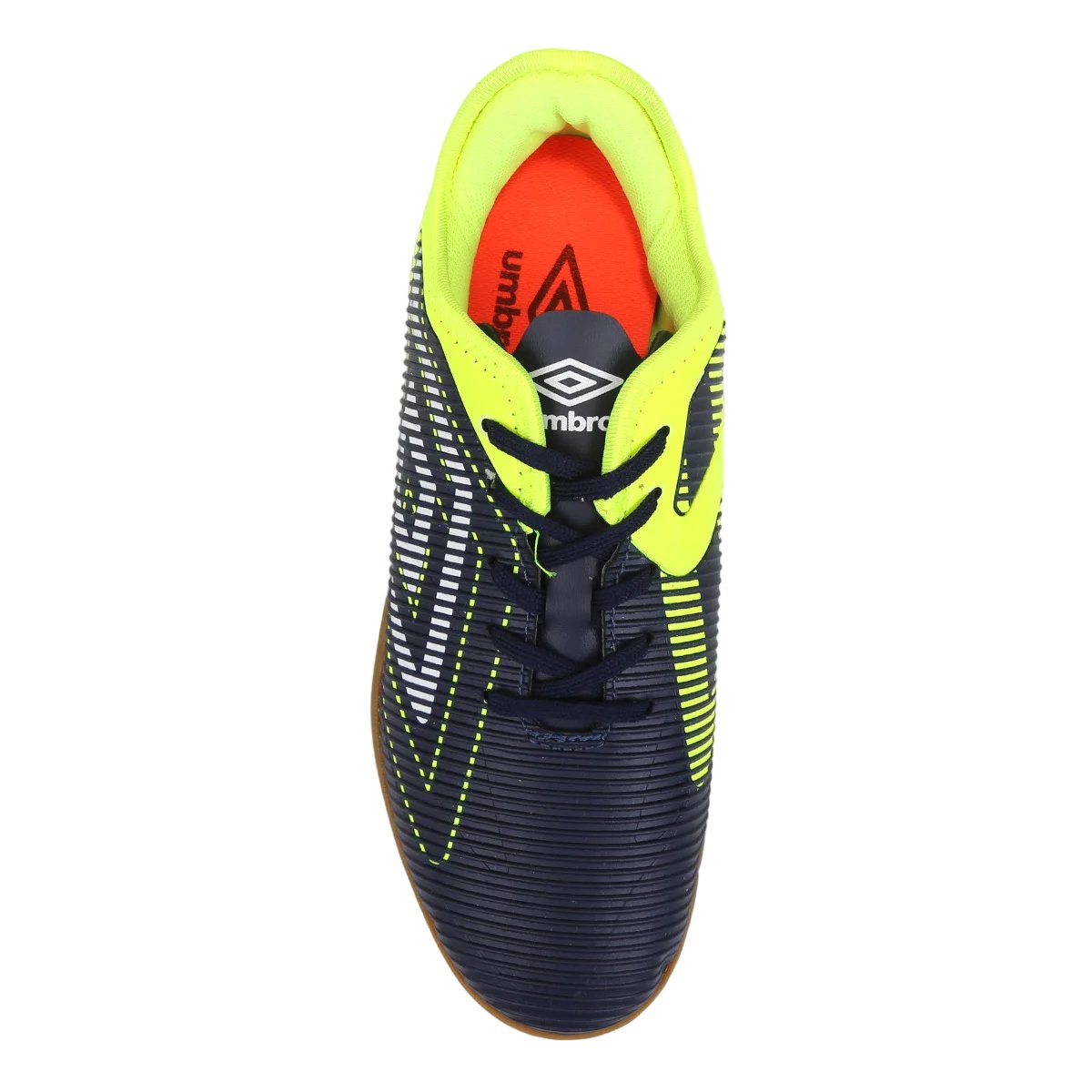 Chuteira Futebol De Salão Adulto Treino Jogo Umbro Stride Azul 4