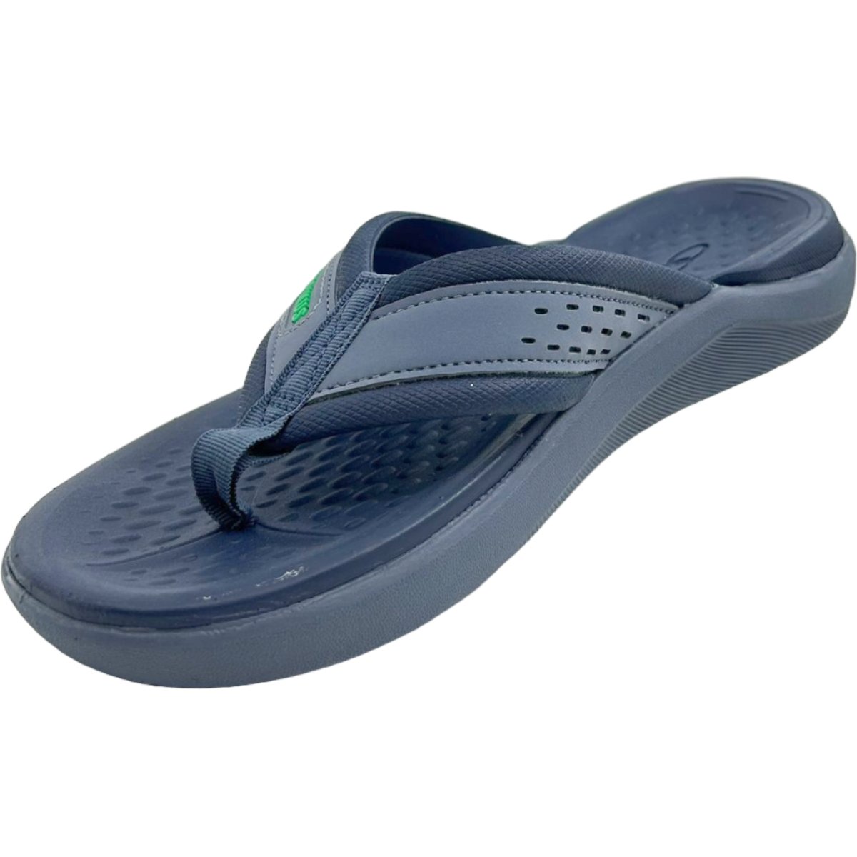Chinelo Dedo Masculino Casual Clássico Dia a Dia Passeio Ultra Conforto Gripper Olympikus 921 Azul 5