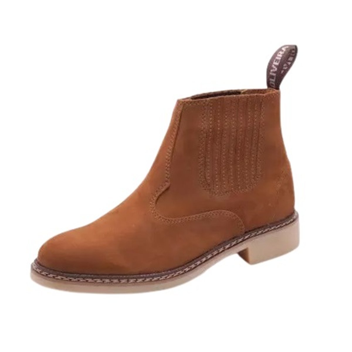 Botina Oliveira 420 Masculino Bege 1