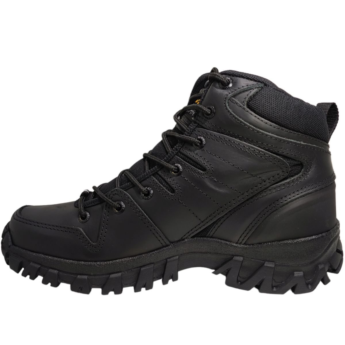 Coturno Masculino Adventure Tratorado Acampamento Trilha Trabalho Bull Terrier Swat Preto 2