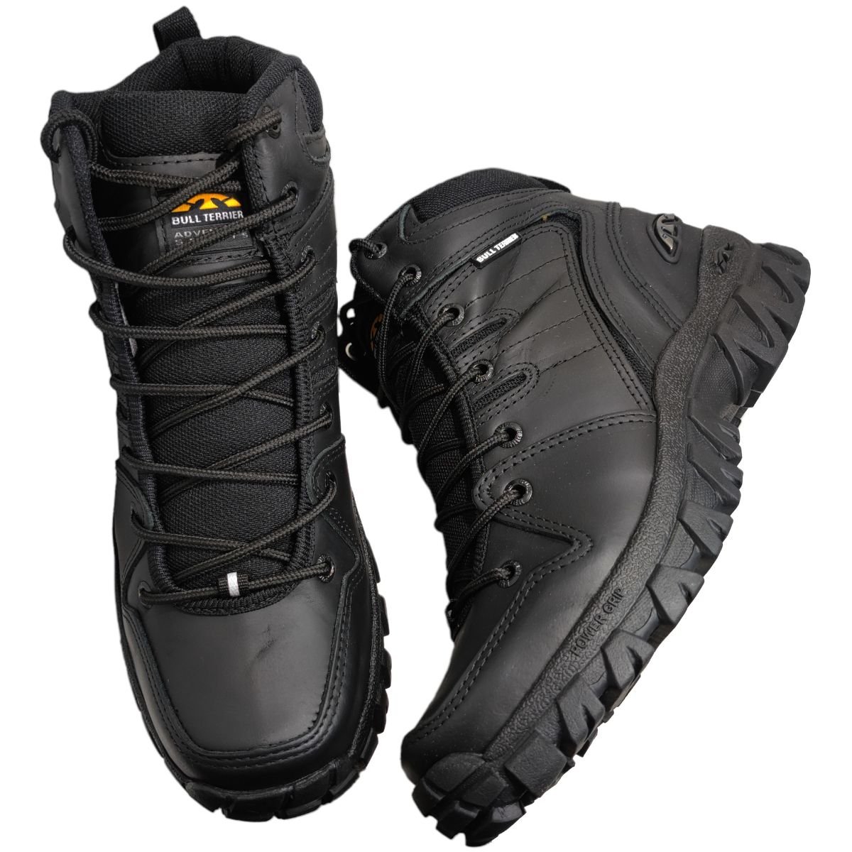 Coturno Masculino Adventure Tratorado Acampamento Trilha Trabalho Bull Terrier Swat Preto 5