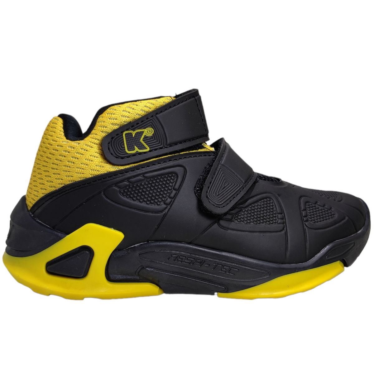 Tênis Infantil Menino Casual Botinha Com Carrinho Kidy Play 007-0647 Preto 1