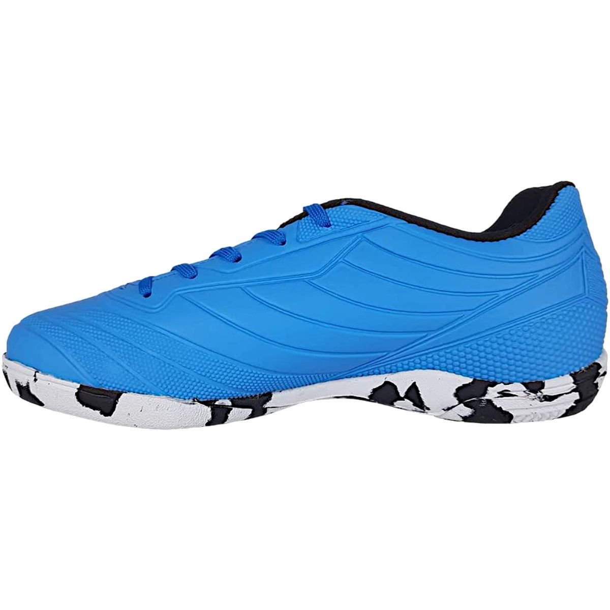 Chuteira Infantil Juvenil Menino Futebol Salão Futsal Quadra Jogo Treino Penalty Matis Kids Xxi Azul 2