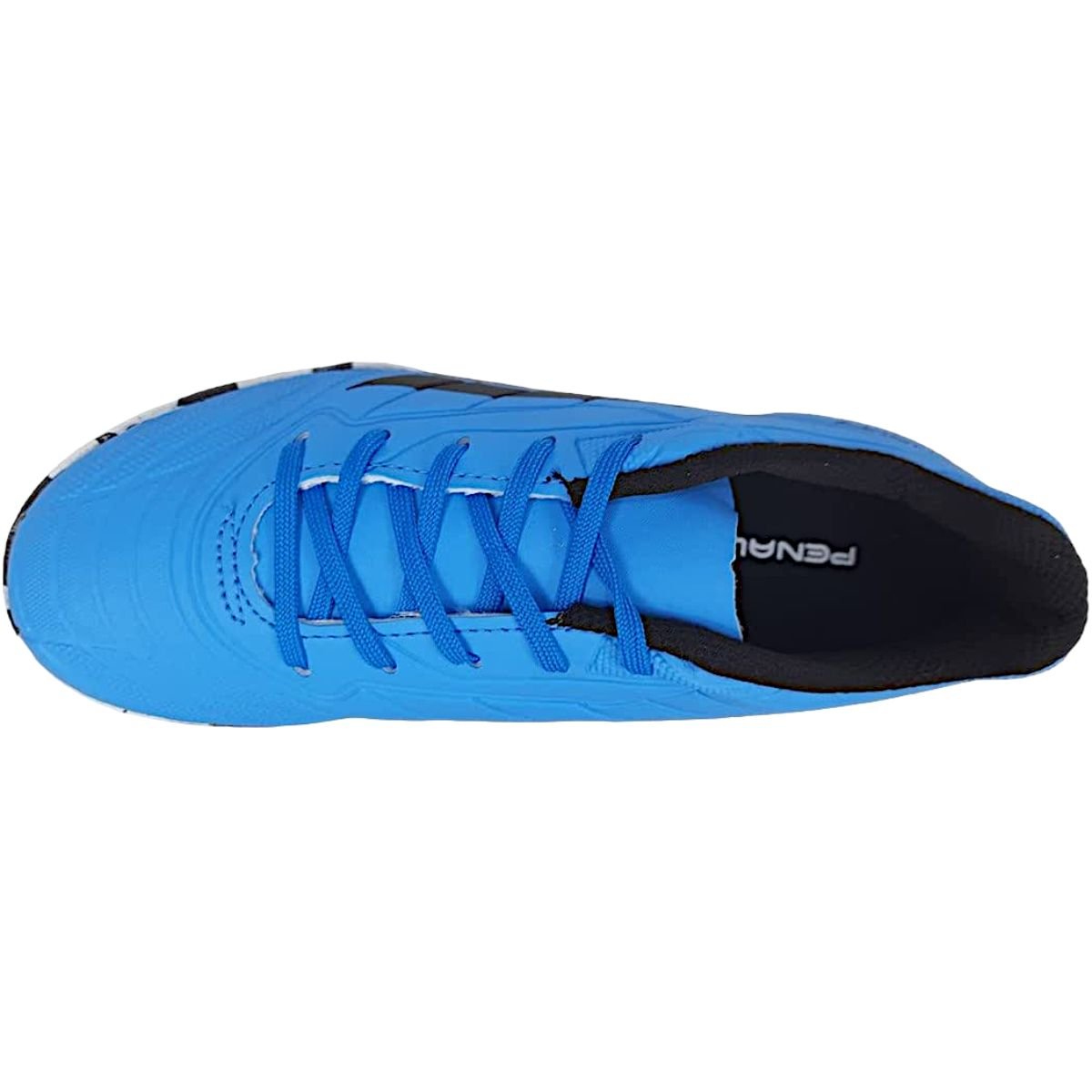 Chuteira Infantil Juvenil Menino Futebol Salão Futsal Quadra Jogo Treino Penalty Matis Kids Xxi Azul 3