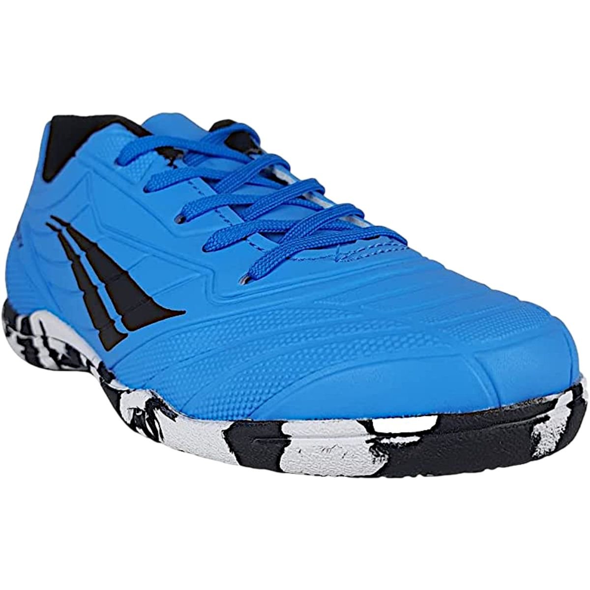 Chuteira Infantil Juvenil Menino Futebol Salão Futsal Quadra Jogo Treino Penalty Matis Kids Xxi Azul 4