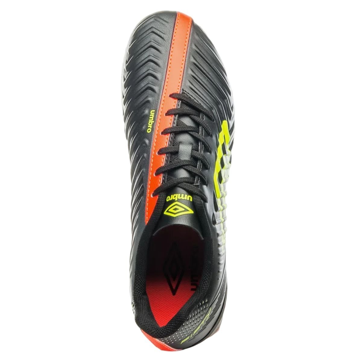 Chuteira Futebol De Campo Adulto Treino Jogo Umbro Fifty Iv Preto 4