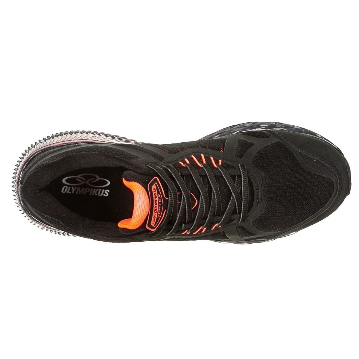 Tenis Masculino Esportivo Corrida Caminhada Running Olympikus Vortex Preto 3