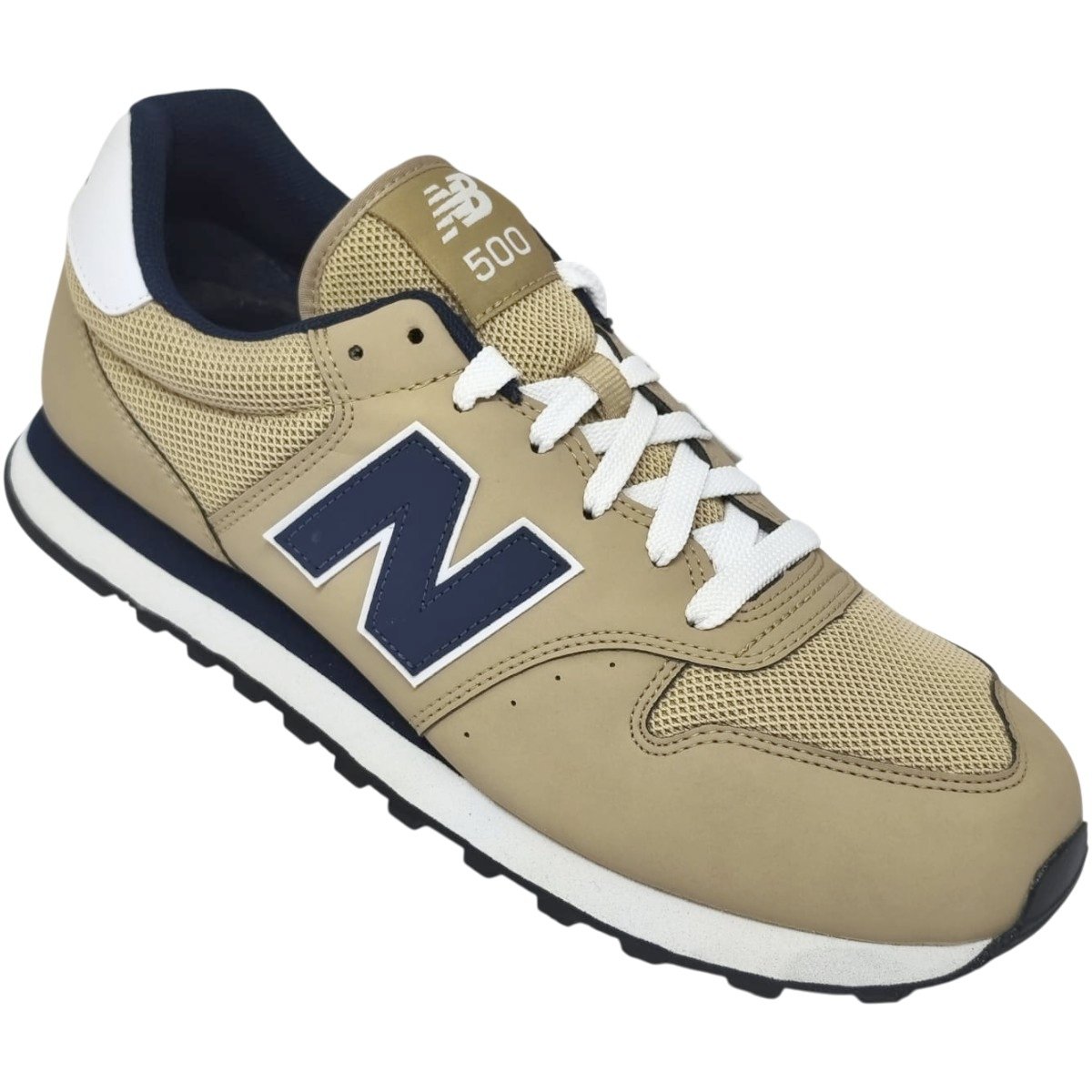 Tênis Masculino Casual Clássico Dia a Dia Passeio Trabalho Urban Style Conforto New Balance GM500 Amarelo 3