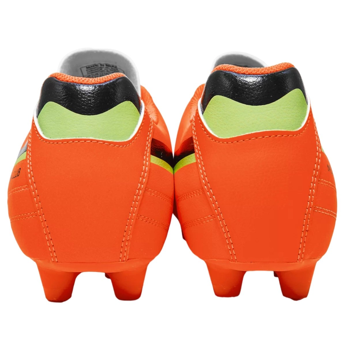 Chuteira Adulto Futebol Campo Costurada Jogo Treino Mizuno Morelia Club Md Laranja 5