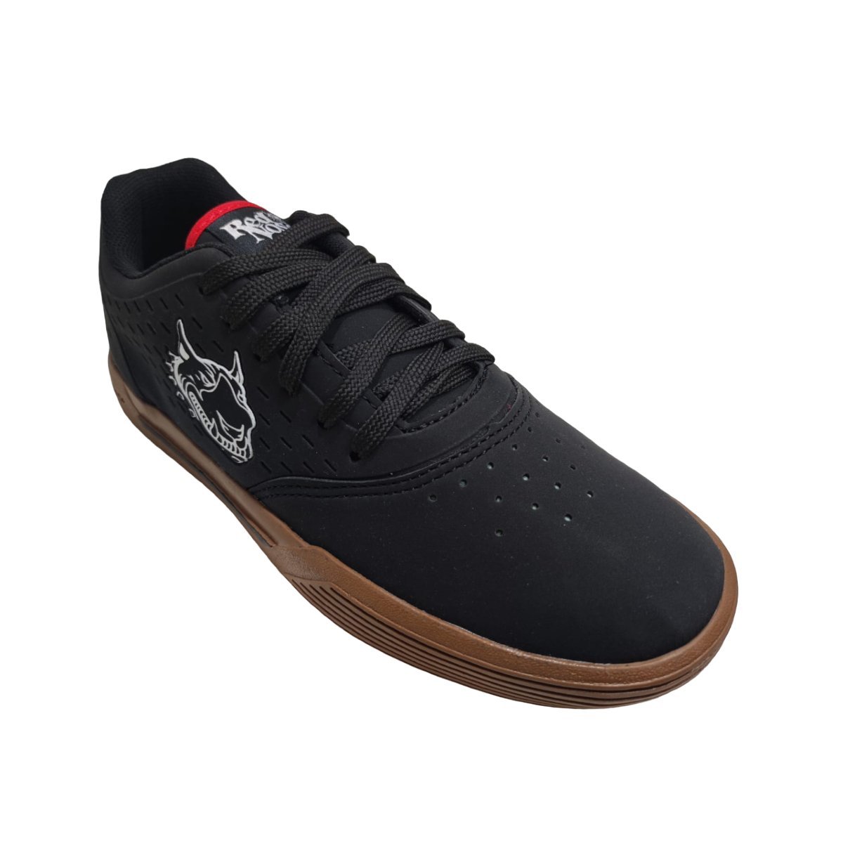 Tênis Masculino Casual Skatista Street Urban Red Nose Rnam802 Preto 3